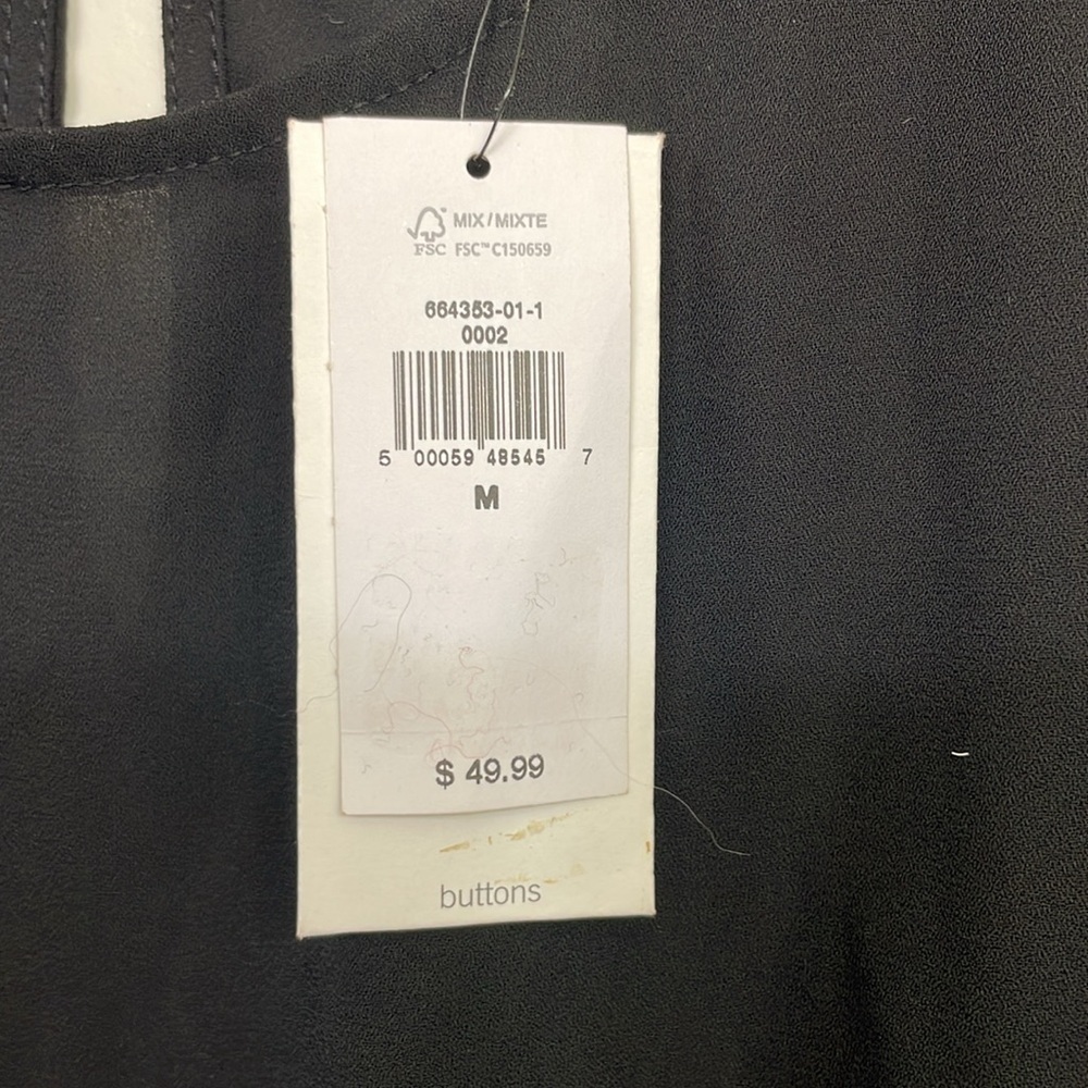 NWT Banana Republic Knot Front Blouse - Picture 4 of 10